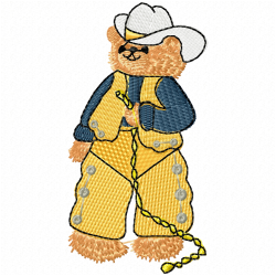 Teddy Embroidery Design 5